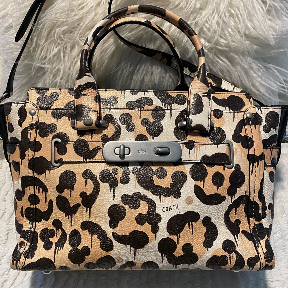 COPY - Coach leopard print purse